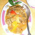 Emincée de porc au curry ( Chine )