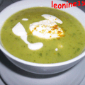 Velouté de  courgettes à l'indienne