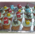 Mini gâteaux Cars