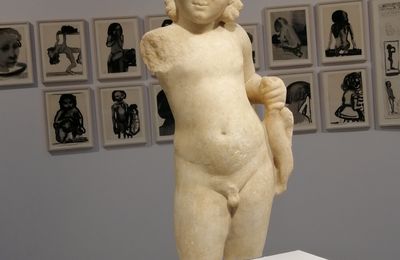 En revenant de l'expo # Marlene Dumas au Musée Cycladique d'Athènes 