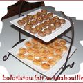 Mini tartelettes aux ravioles du dauphiné