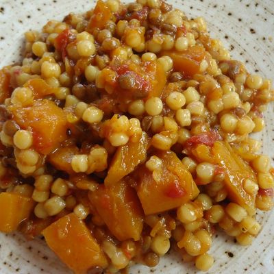 *** Berkoukes au potiron ***