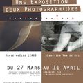 Du 27 mars au 11 avril, Expo photo à la Galerie A7