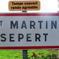 Randonnée à Saint Martin Sepert en Corrèze le 10 octobre