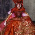 Madonna photographed in Christian Lacroix haute couture, Fall 2002 by Steven Klein for W.