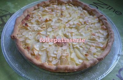 Tarte poire chocolat 