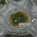 Rond-point à Shanghai (Chine)