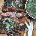 Côte de bœuf grillée aux 5 poivres