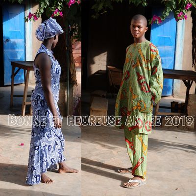 Vive 2019 - deux belles tenues en wax