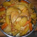 COUSCOUS MAROCAIN AU POULET