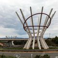 Rond-point à Aragon (Espagne)