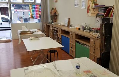 Un atelier de Peinture sur Soie unique à Paris