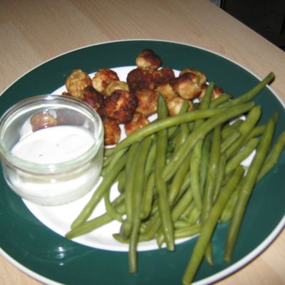 Boulettes de poulet citron et moutard 
