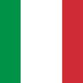 Italie: la carte et le drapeau