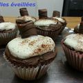 Cupcake kinder bueno et nutella