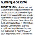 Espace numérique de santé