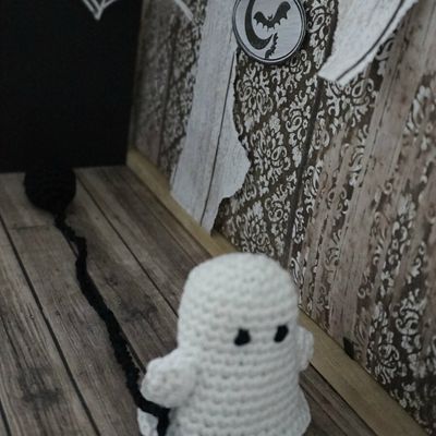 Halloween : fantôme au crochet
