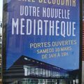 Médiathèque d' Alfortville : l'ouverture