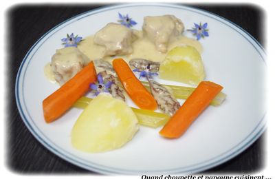 BLANQUETTE DE VEAU D'AVEYRON & DU SEGALA AUX MORILLES