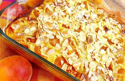 GRATIN AMANDES-ABRICOTS