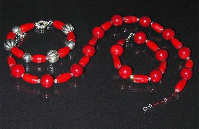 collection : bijoux corail rouge