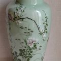 Vase de chine XIXème couleur céladon