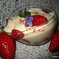 Verrine de fraises Recette Gourmande