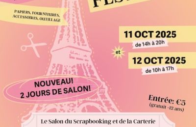 Le PARIS SCRAP FESTIVAL démarre demain (95700 ROISSY-EN-FRANCE)
