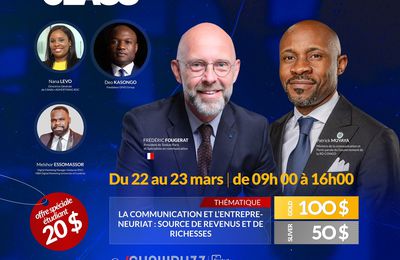 FRÉDÉRIC FOUGERAT ET PATRICK MUYAYA : CONFÉRENCE SUR COMMUNICATION