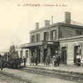 Gare de Coutances (Manche).