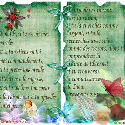 PROVERBES 2/1-5