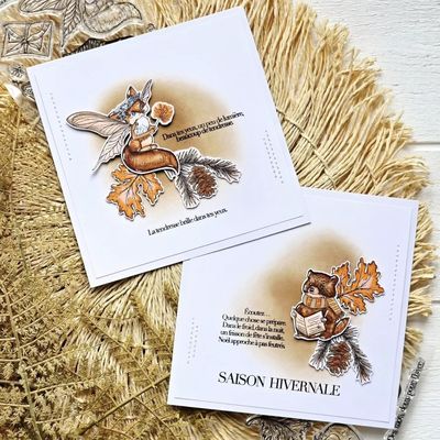 Deux cartes pour Lorelaï Design