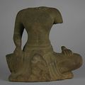 Seated Male Figure. Vietnam (Funan or Champa), ca. 6th century. 