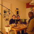 Traditionnelle raclette avec nos amis Sénégalais!