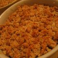 Crumble aux pommes et au sucre muscovado