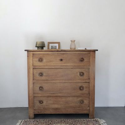 COMMODE ANCIENNE BOIS MASSIF