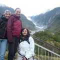 toujours plus au Sud : Franz Josef glacier et Fox glacier