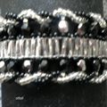 twist bracelet argent et noir