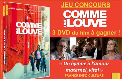 CONCOURS COMME UNE LOUVE : 3 DVD A GAGNER