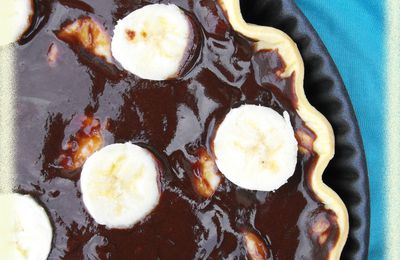 Tarte chocolat banane