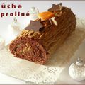 Bûche au praliné "maison"