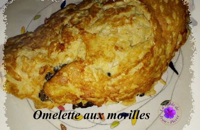 Omelette aux morilles