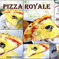 Ma PIZZA ROYALE très facile a faire 