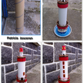 Beau phare marin en carton