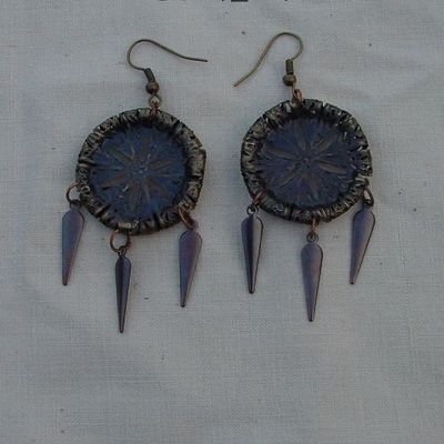 Boucle d'oreille ethnique