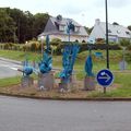 Rond-point à Guidel