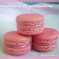 macarons à la grenadine