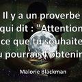 Il y a un proverbe...