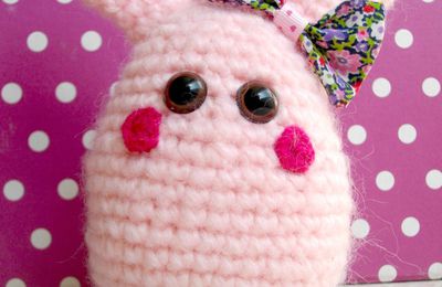 Diy de pâques ~ un lapin au crochet