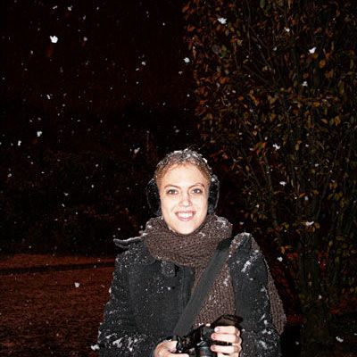 Marta sous la neige
